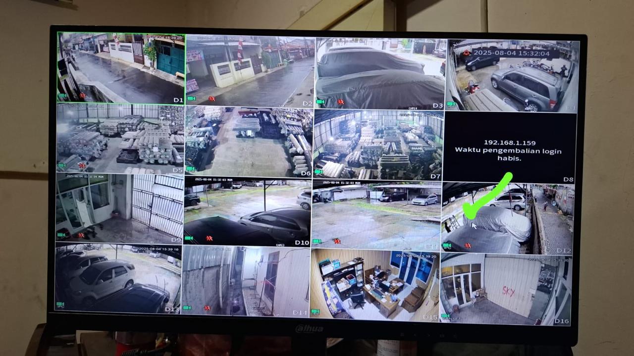 Portofolio Instalasi CCTV 9